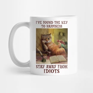 Read Book With Sausage Cat Lover Mug
